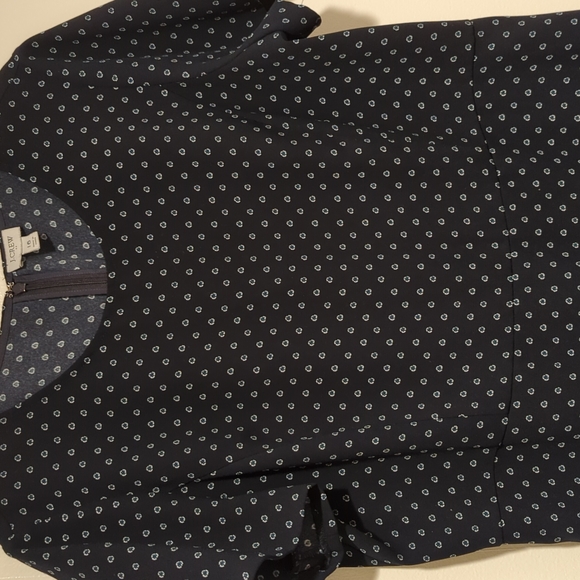 J. CREW | MIDI NAVY BLUE DRESS - Picture 7 of 13